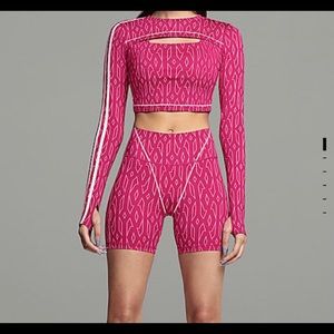 Adidas x Ivy Park monogram short tights